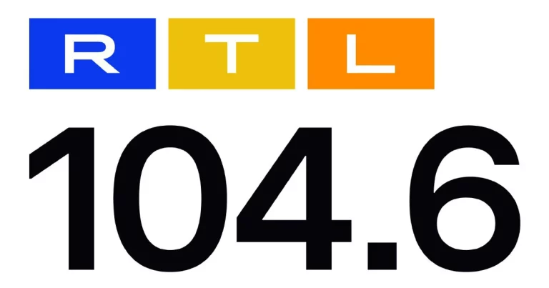 104.6 RTL Logo 2023