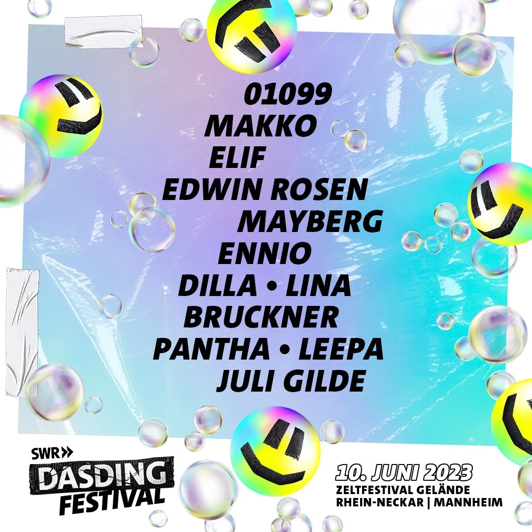 DASDING Festival 2023-Lineup