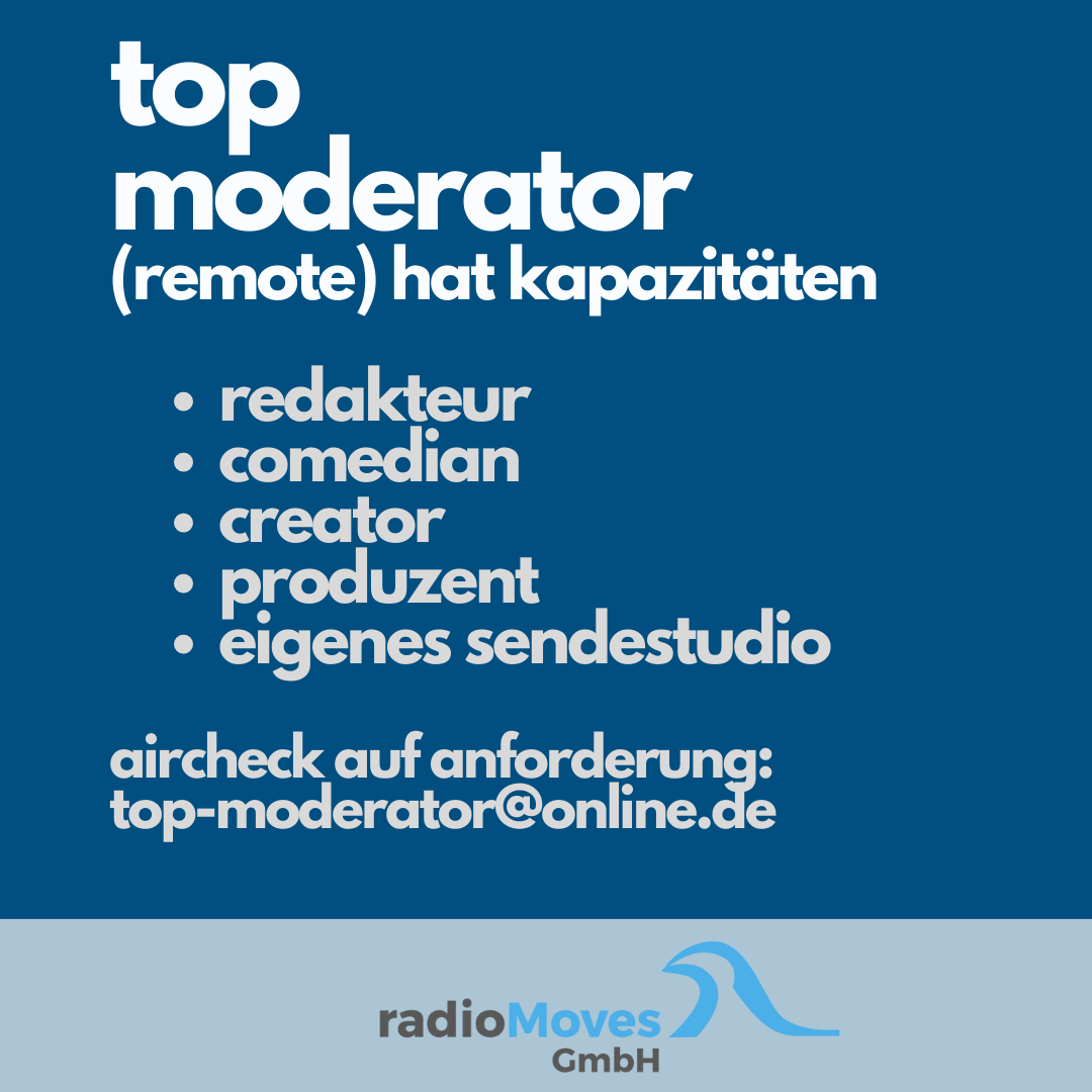 top moderator (remote) hat kapazitäten