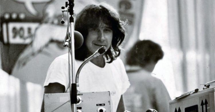 Peter Urban bei einer NDR Open Air Sendung ca. 1986 (Bild: Privatarchiv Peter Urban)