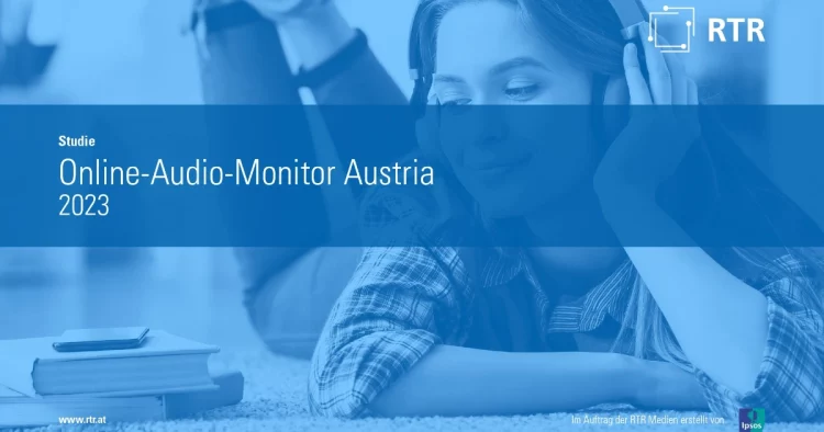Online-Audio-Monitor Austria 2023 (Bild: © RTR)