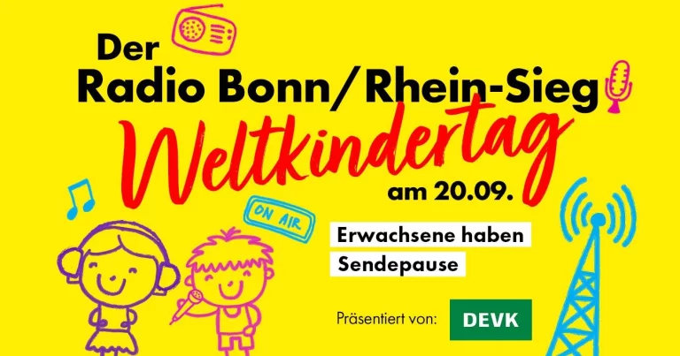Weltkindertag auf den Radiosendern der Rheinland Kombi (Bild: Radio Bonn/Rhein-Sieg)