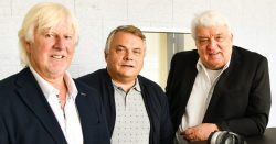 Dietmar Baum, Harald Thoma und Hans Meiser (Bild: © Radio Wellenrausch)