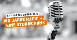 radioeins startet Sendereihe zu 100 Jahre Radio: "Eine Stunde Funk" (Bild: rbb/ Clo Art auf Unsplash)