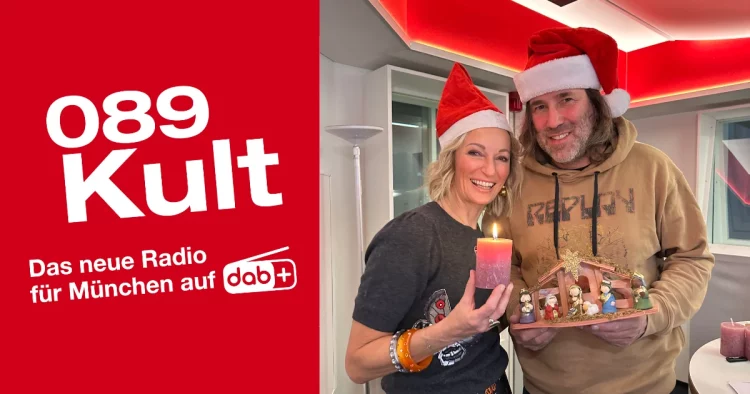 Monika Gruber und Roland Hefter machen eigene Weihnachtsshow im Radio (Bild: © 089 Kult)