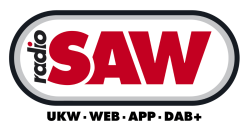 Radio SAW Logo rund black fb
