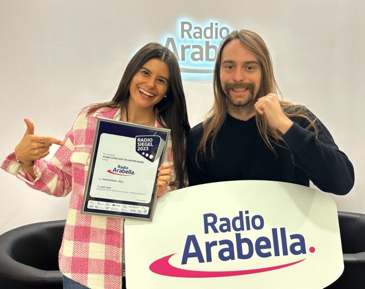 Arabella gewinnt Radiosiegel-2023 (Bild: © Radio Arabella)