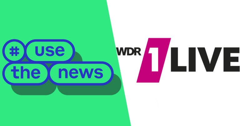 1LIVE #UsetheNews (Bild: © WDR Westdeutscher Rundfunk)