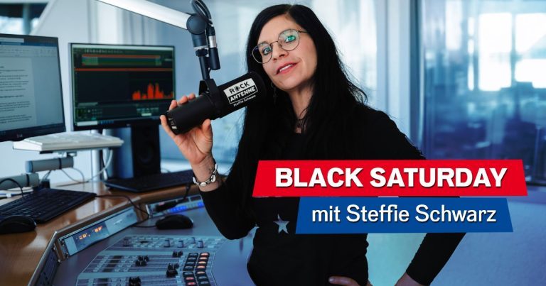 ROCK ANTENNE Black Saturday mit Steffie Schwarz (Bild: © ROCK ANTENNE)