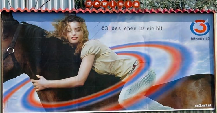 Ö3-Plakat "Das Leben ist ein Hit" 2010 (Bild: © Ulrich Köring / RADIOSZENE)