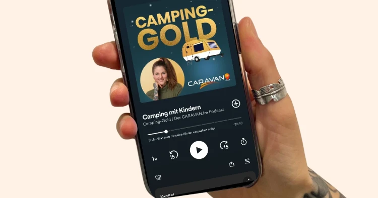CARAVAN.fm präsentiert den Podcast „Camping-Gold“ (Bild: © CARAVAN.fm)