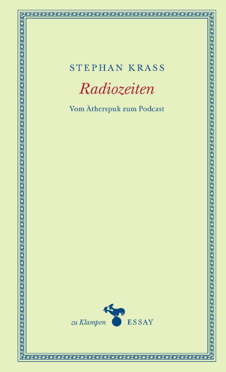 Radiozeiten von Stephan Krass (Cover)
