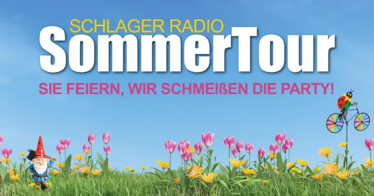 Schlager Radio startet wieder SommerTour durch Deutschland (Bild: © Schlager Radio)